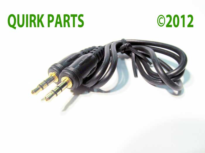 6R3Z19A464AA - Audio/Video: Ford Trip Tunes Audio FM Transmitter iPod MP3 Player Adaptor Auxiliary Cable OEM for Ford: E-350 Super Duty, E-450 Super Duty, Escape, Expedition, F-150, F-250 Super Duty, F-350 Super Duty, F-450 Super Duty, F-550 Super Duty, Five Hundred, Focus, Freestar, Freestyle, Mustang, Ranger | Lincoln: Aviator, Mark LT, Navigator Image