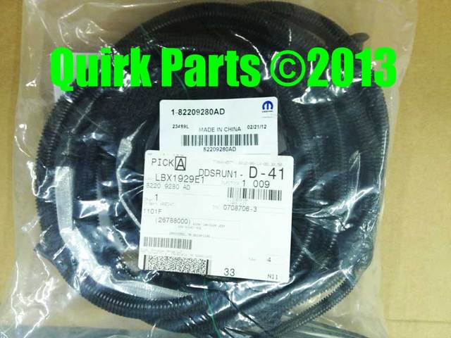 82209280AG - Carriers &amp; Cargo Hauling Accessories: Trailer Tow Wiring Harness for Jeep: Compass, Patriot Image