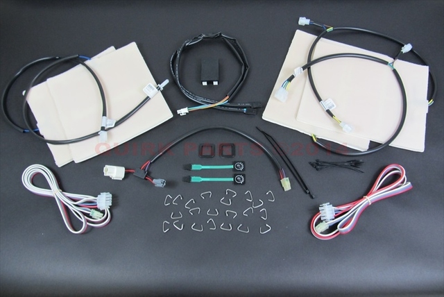 82210896AB - Interior Accessories: 06-12 Dodge Ram 1500 2500 3500 HEATED SEAT KIT FOR FRONT RIGHT &amp; LEFT SEAT MOPAR for Chrysler: 300 | Dodge: Charger, Magnum, Ram 1500, Ram 2500, Ram 3500 | Jeep: Commander, Grand Cherokee | Ram: 1500, 2500, 3500 Image