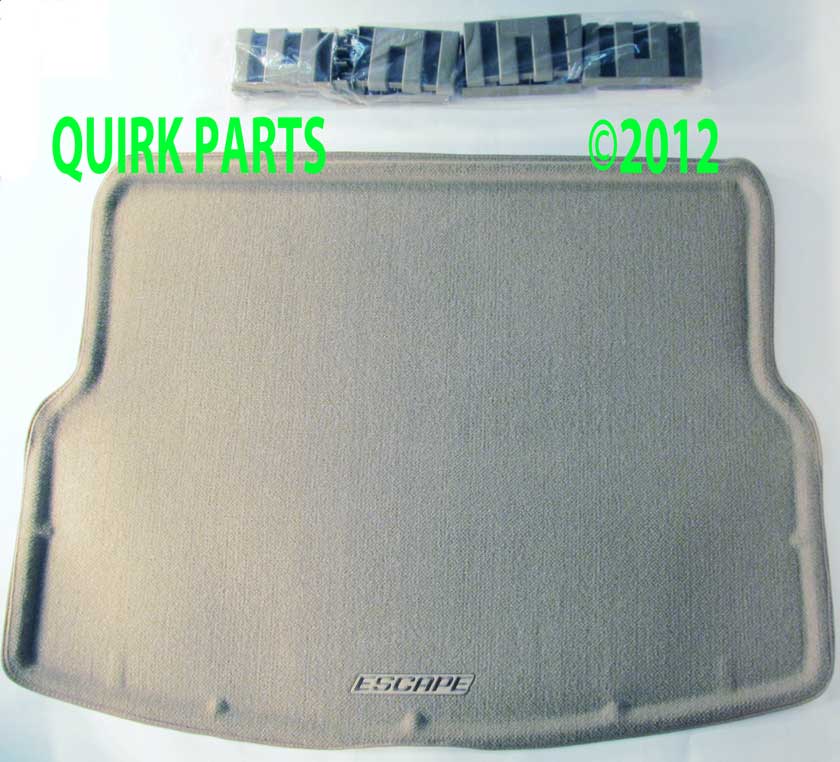 8L8Z7811600AC - Cargo Management: 2008-2012 Ford Escape Mercury Mariner Rear Carpet Cargo Logic Liner OEM NEW for Ford: Edge, Escape Image