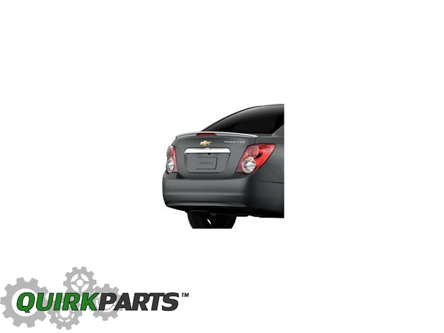 95328346 - Exterior: Spoiler Kit - Silver Ice Metallic - Sedan for Chevrolet: Sonic Image