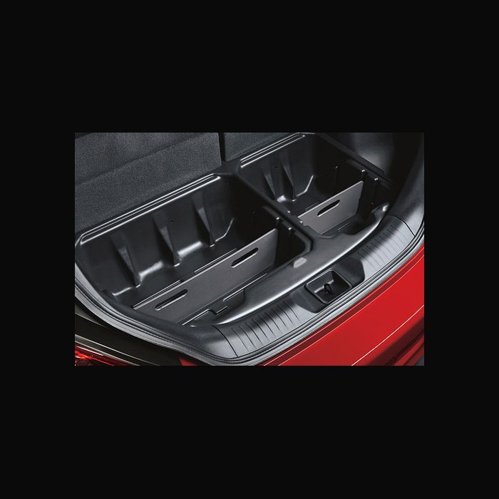 999C24V001BK - Interior: 2009 2010 2011 Nissan Versa REAR CARGO ORGANIZER Black OEM for Nissan: Versa Image