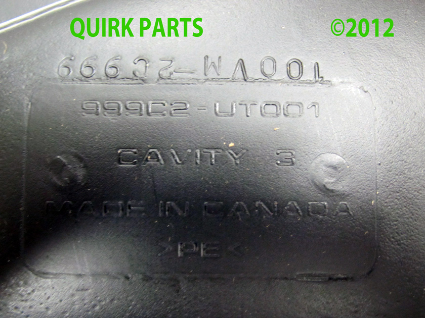 999C2MV001 - Cargo Management: 2009 2010 2011 Nissan Maxima TRUNK SUB FLOOR ORGANIZER TRAY 1-pc OEM for Nissan: Maxima Image