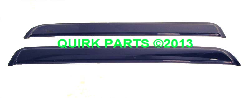 999D3WQ001 - Exterior: 2009-2011 Nissan Titan Crew Cab Side Window Deflector Vent Visor OEM NEW for Nissan: TITAN Image