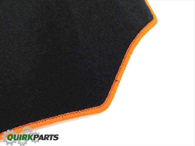 999E26X003 - Interior: Carpeted Floor Mats - Orange for Nissan: Juke Image