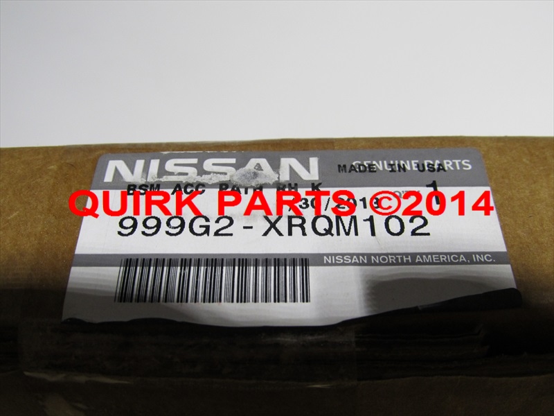 999G2XRQM102 - Serviceable Components: 2005-2012 Nissan Pathfinder Right Passenger White Body Side Molding OE NEW for Nissan Image