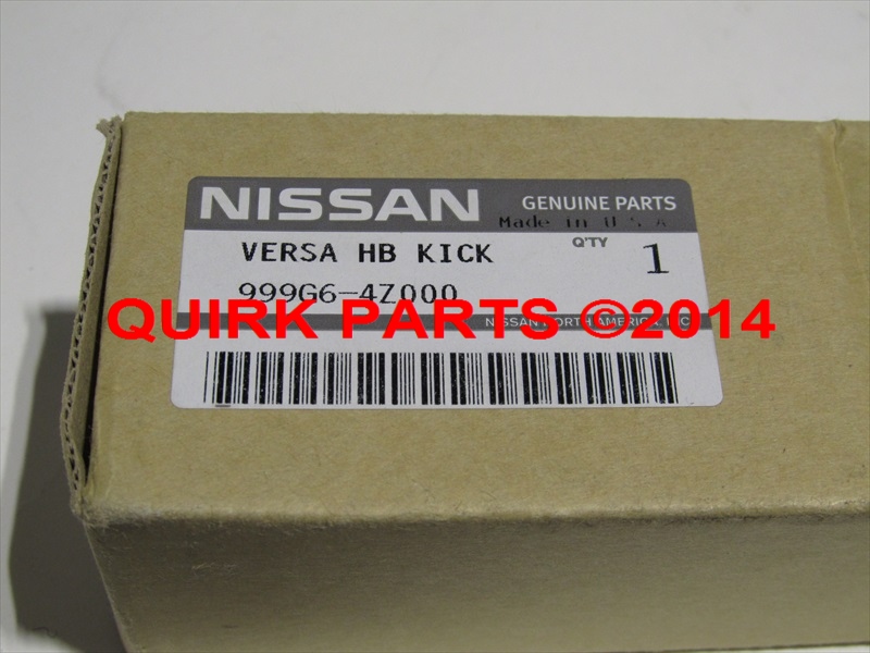 999G64Z000 - Interior: 2014-2015 Nissan Vera Note Illuminated Front Door Sill Kick Plates Set OEM NEW for Nissan: Versa, Versa Note Image