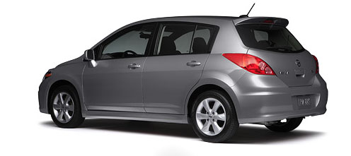999J14TK36 - Exterior: 2007-2011 Nissan Versa REAR ROOF SPOILER Magnetic Gray OEM for Nissan: Versa Image
