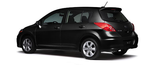 999J14TKH3 - Exterior: Rear Spoiler - KH3 - Super Black for Nissan: Versa Image