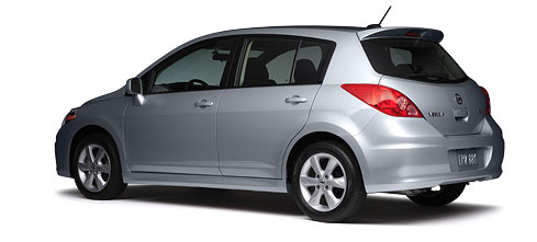 999J14TRAF - Exterior: Rear Spoiler - Raf - Arctic Blue for Nissan: Versa Image