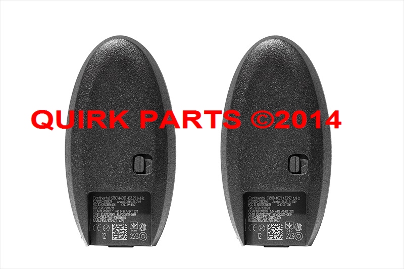 999K1XZ020 - Interior: 2013-2014 Nissan Pathfinder Keyless Entry FOBs Remote Starter Kit OEM NEW for Nissan: NV3500, Pathfinder Image