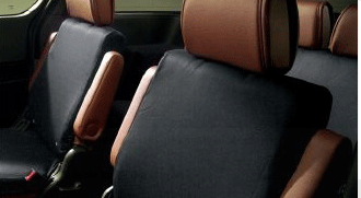 999N4NR001 - Interior: 2007-2009 Nissan Quest WATERRESISTANT SEATCOVERS Second Row OEM for Nissan: Quest Image