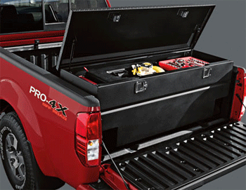 999T2BR200 - Bed Products: Bed Tool Box, Sliding For Use W/Utili-Track for Nissan: Altima, Frontier, NV3500 Image