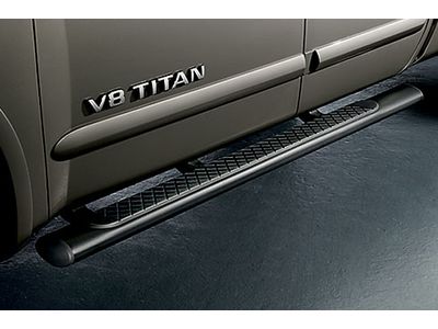 999T6WQ102 - Exterior: Step Rails (King Cab) for Nissan: Altima, NV3500, Quest, TITAN Image