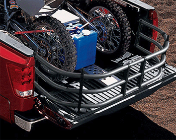 999T7WX160 - Exterior: Sliding Bed Extender - Black - Crew Cab for Nissan: Altima, Quest, TITAN Image