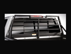 999T7WW200 - Bed Products: Rear Window Rack (Vehicles W/ C-Channel Only) for Nissan: TITAN Image