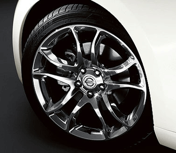 999W1ZV000 - Wheels: 19in Wheel, Polished, Coupe for Nissan: 350Z, 370Z Image