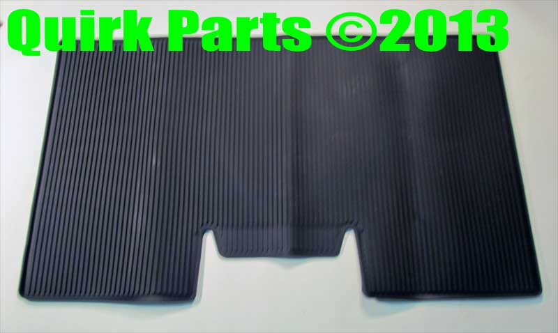 9L3Z1613300HA - Interior: 2009-2010 Ford F-150 All Weather BLACK Rubber Floor Mats 3 Piece Set OEM NEW for Ford: F-150 Image