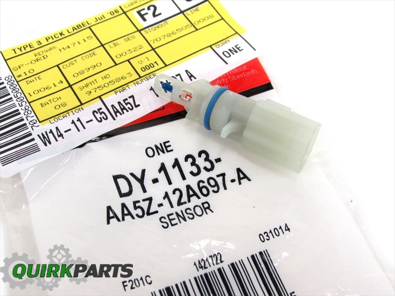 AA5Z12A697A - Engine: Temp Sensor for Ford: Explorer, Flex, Police Interceptor Sedan, Police Interceptor Utility, Taurus | Lincoln: MKS, MKT Image