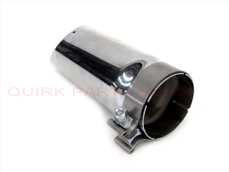 BC3Z5K238A - Exterior: 2011-2015 Ford F250 F350 F450 550 Super Duty Chrome Tailpipe Exhaust Tip OEM NEW for Ford: E-350 Super Duty, E-450 Super Duty, F-250 Super Duty, F-350 Super Duty, F-450 Super Duty, F-550 Super Duty Image