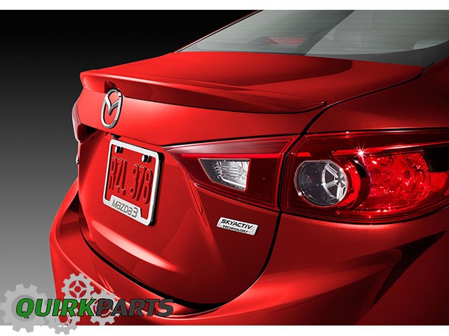BHN1V492083 - : Rear Spoiler, Blue Reflex for Mazda: 3 Image