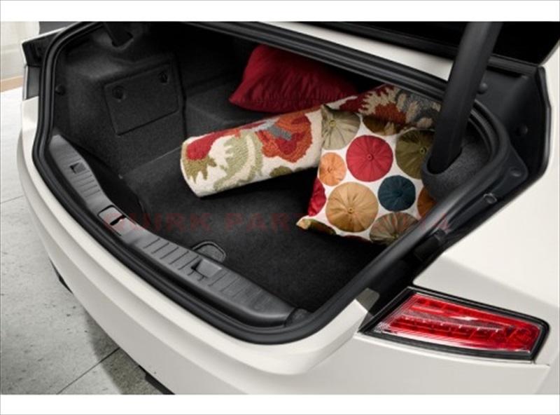 DP5Z5413046CB - Interior: 2013-2015 Lincoln MKZ Black Carpeted Trunk Cargo Mat Liner OEM NEW DP5Z5413046CA for Ford Image