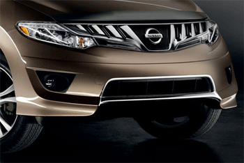 H59201AA0B - Serviceable Components: Aerodynamic Body Kit, Rear for Nissan: Murano Image