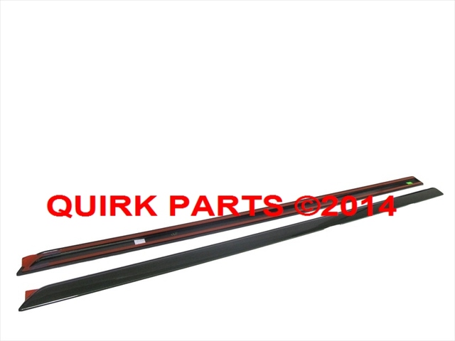 J101SAJ200QK - Body: 2010-2014 Subaru Outback Body Side Molding Cypress Green Pearl OEM NEW for Subaru: Legacy, Outback Image