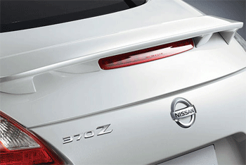 K60301EA8B - Exterior: Rear Spoiler - Coupe - Black Cherry for Nissan: 370Z, Altima Image