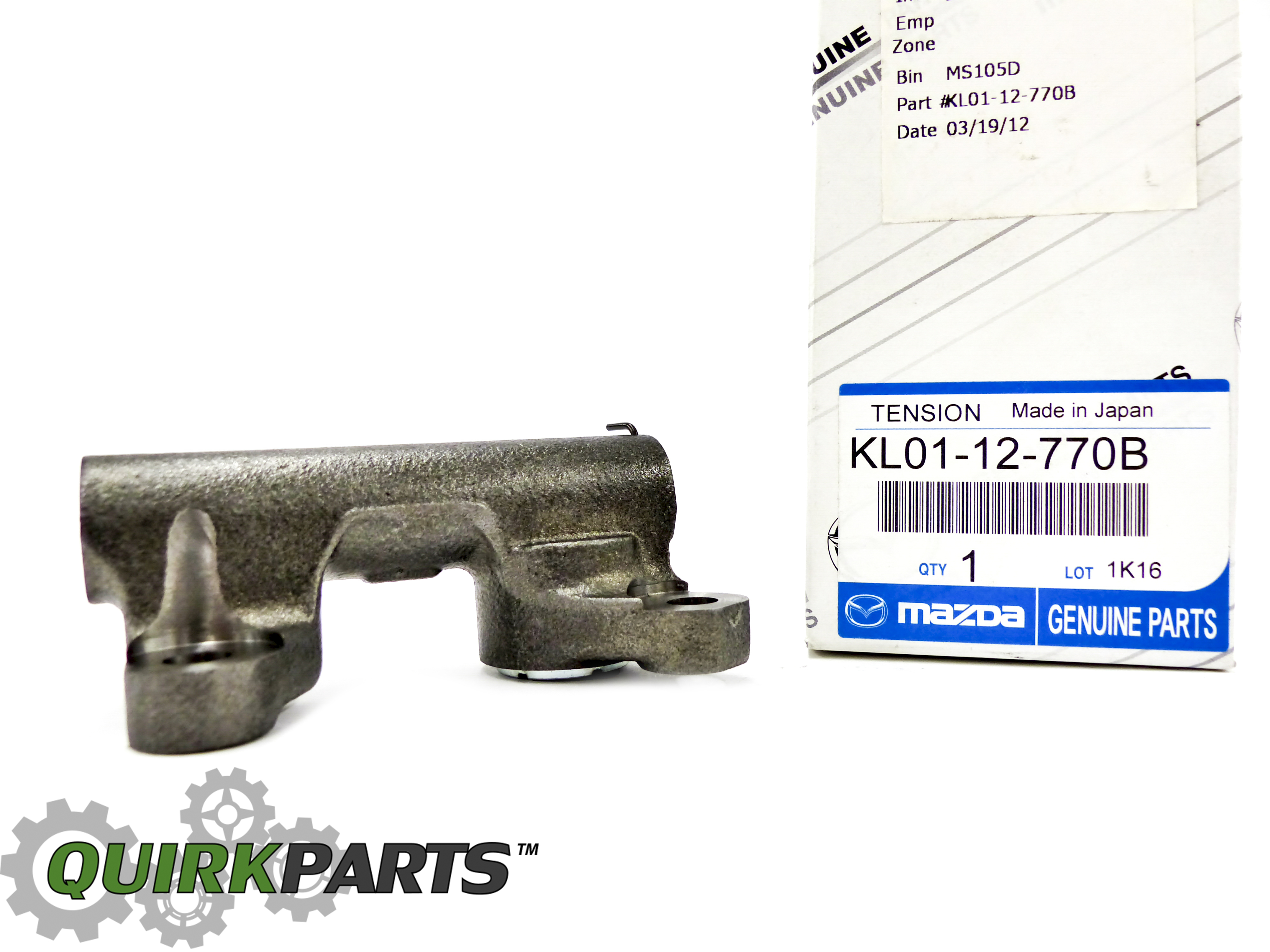 KL0112770B - Engine: Tensioner Adjuster for Mazda: 626, Millenia, MX-3, MX-6 Image