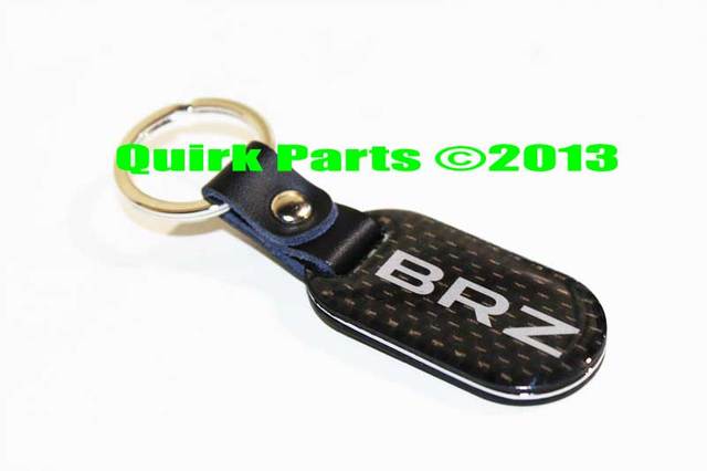 SOA342L158 - Miscellaneous: Genuine Subaru BRZ Carbon Fiber Key Chain Forester Impreza Legacy Outback OEM for Subaru: BRZ Image