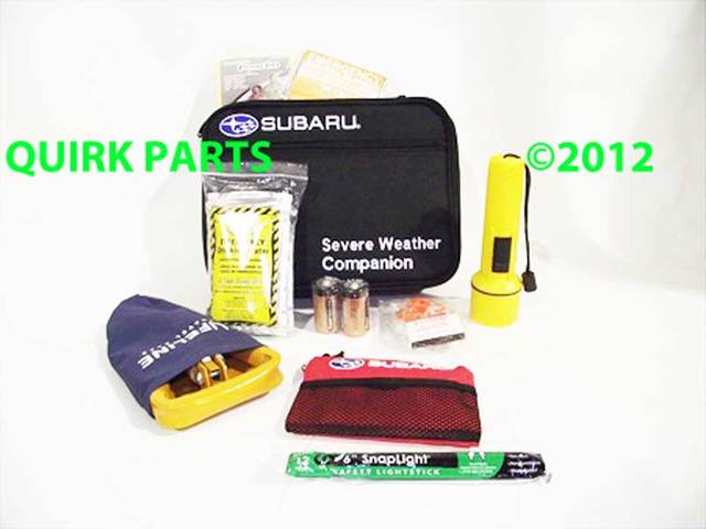 SOA868V9500 - Interior: Severe Weather Companion for Subaru: BRZ, Forester, Impreza, Legacy, Outback, Tribeca Image