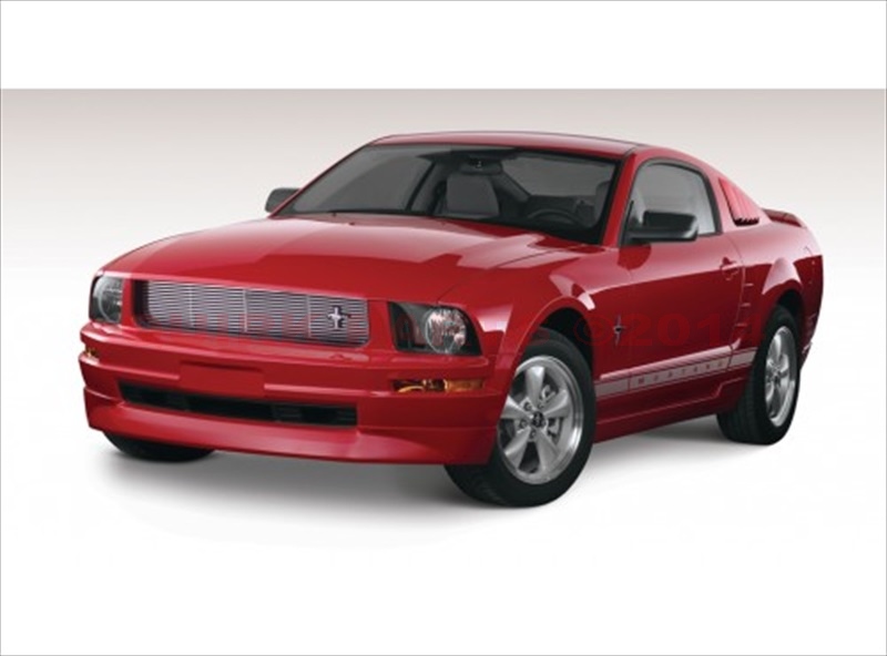 VAR3Z6320049DE - Exterior: 2009 Ford Mustang GT 4 Piece Body Kit Orange Front Rear Side Skirts OEM NEW for Ford: Mustang Image