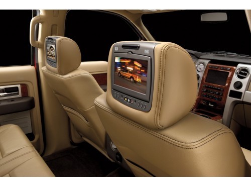 VBL3Z10E947FA - Electronics: DVD System, Leather Headrest for Ford: F-150 Image