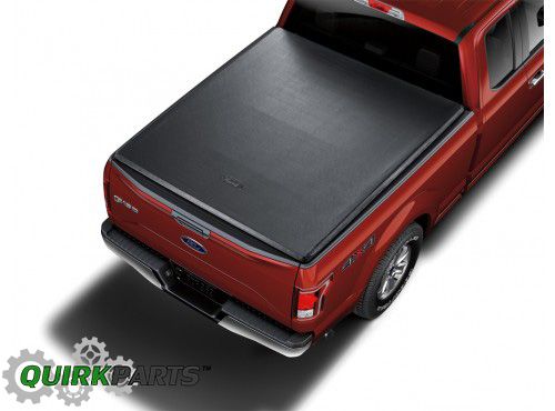 VFL3Z84501A42EA - Exterior: 2016-2024 Ford F150 Truxedo Soft Roll Up Tonneau Cover For 5.5' Bed for Ford: F-150 Image