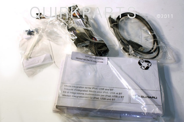 H621SAJ200 - Audio/Video: 2010-2012 Subaru Outback Media Hub OEM NEW for Subaru: Legacy, Outback Image