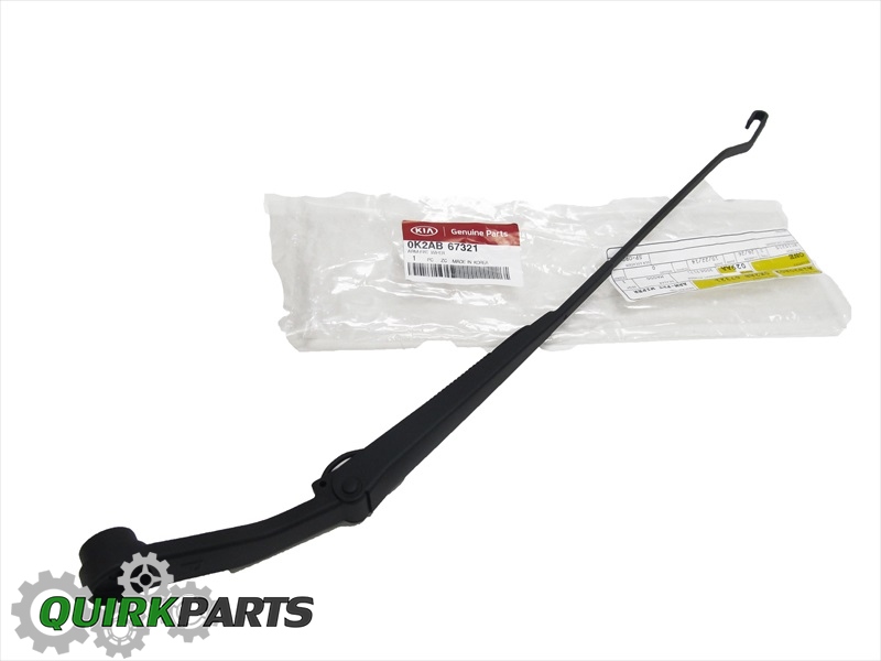 K2AB67321 - : Kia Spectra Sephia Front Wiper Arm Genuine OEM NEW 0K2AB-67321 for Kia: Sephia, Spectra Image