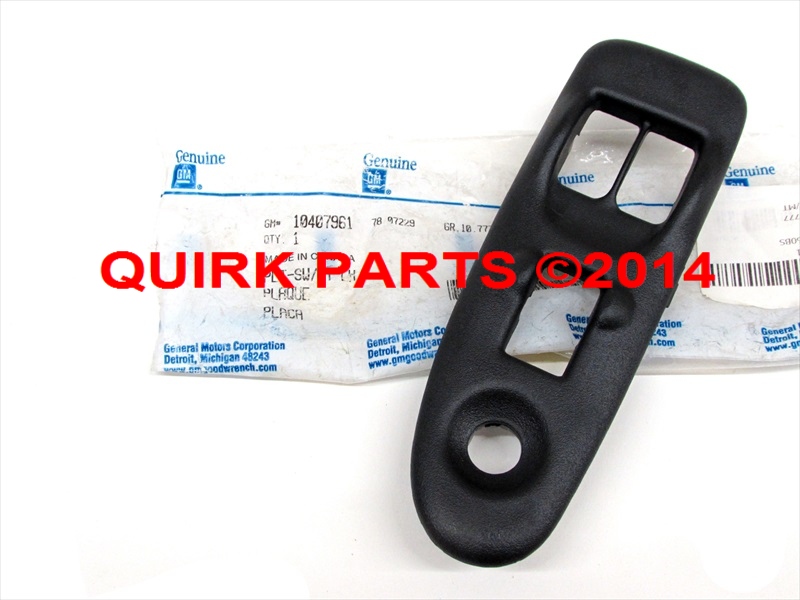 10407961 - Body: Switch Panel for Chevrolet: Venture | Oldsmobile: Silhouette | Pontiac: Montana Image