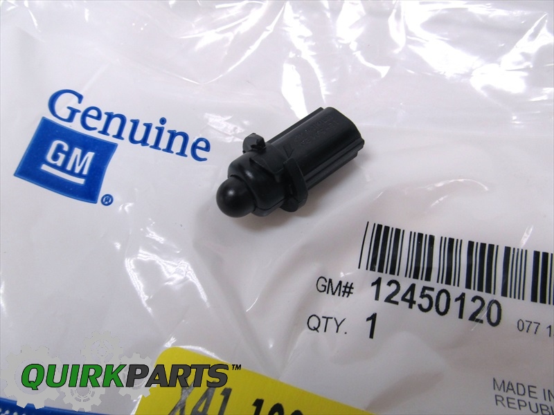 12450120 - Electrical: Sensor for Buick: Rendezvous | Cadillac: Escalade, Escalade ESV, Escalade EXT | Chevrolet: Avalanche 1500, Avalanche 2500, Equinox, Impala, Monte Carlo, S10, Silverado 1500, Silverado 1500 HD, Silverado 2500, Silverado 2500 HD, Silverado 3500, SSR, Suburban 1500, Suburban 2500, Tahoe, Trailblazer, Trailblazer EXT | GMC: Envoy, Envoy XL, Envoy XUV, Sierra 1500, Sierra 1500 HD, Sierra 2500, Sierra 2500 HD, Sierra 3500, Sonoma, Yukon, Yukon XL 1500, Yukon XL 2500 | Pontiac: Aztek, Grand Prix, Solstice | Saturn: Sky Image