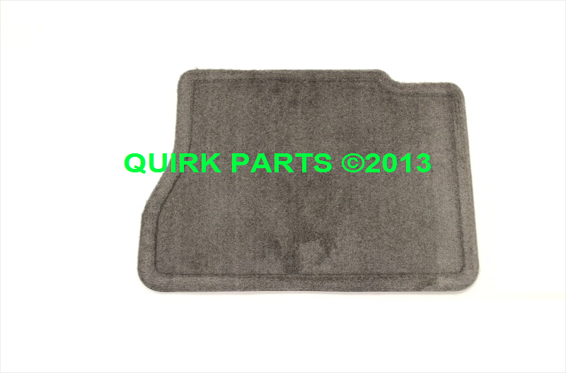 19206156 - Interior: 2008-2014 Chevy &amp; GMC Rear Grey Carpet Floor Mats OEM BRAND NEW Part # 19206156 for Chevrolet: Suburban 1500, Suburban 2500 | GMC: Yukon, Yukon XL 1500, Yukon XL 2500 Image