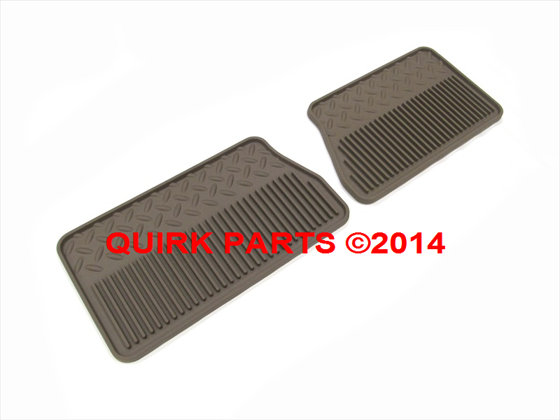 19210590 - Interior: Floor Mats, Production Vinyl, Second Row for Cadillac: Escalade, Escalade ESV, Escalade EXT | Chevrolet: Avalanche, Silverado 1500, Silverado 2500 HD, Silverado 3500 HD, Suburban 1500, Suburban 2500, Tahoe | GMC: Sierra 1500, Sierra 2500 HD, Sierra 3500 HD, Yukon, Yukon XL 1500, Yukon XL 2500 Image