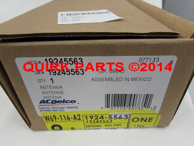 19245563 - Electrical: Antenna Assembly for GM Image