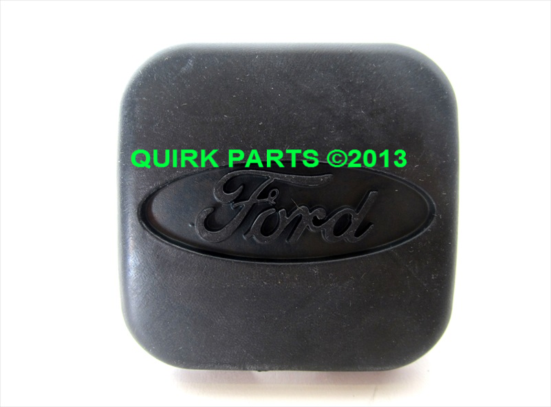 1L2Z17F000AA - Trailering: Ford Escape Windstar Explorer Oval Logo Trailer Hitch Cover Cap Class II OEM NEW for Ford: Escape, Explorer, Freestar Image