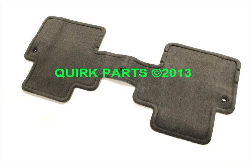 20794568 - Interior: 2009-2014 Chevy Traverse Rear Grey Carpet Floor Mat GENUINE OEM BRAND NEW for Buick: Enclave | Chevrolet: Traverse | GMC: Acadia Image