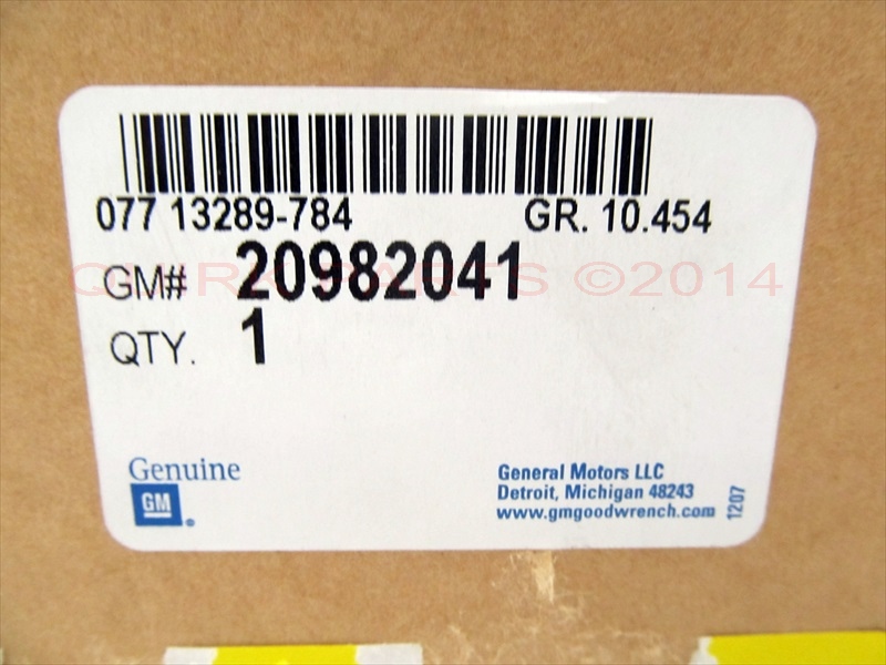 20982041 - Body: Lower Hinge for Cadillac: XLR | Chevrolet: Corvette Image