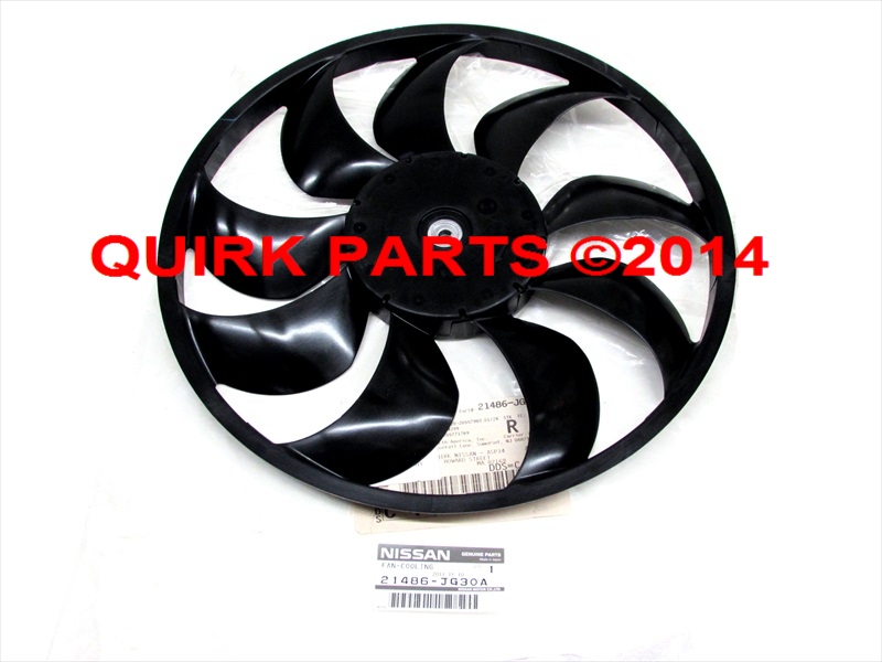 21486JG30A - Cooling System: Fan Blade for Nissan: Murano, NV200, Quest, Rogue, Rogue Select Image
