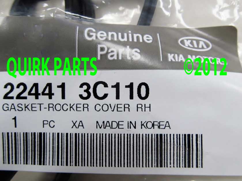 224413C110 - Engine: Valve Cover Gasket for Kia: Amanti, Sedona, Sorento Image