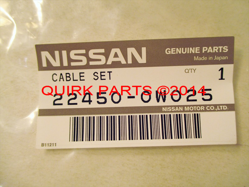 224500W025 - Electrical: Cable Set for Nissan: Pathfinder Image