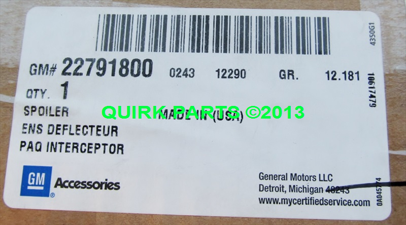 23232762 - : Spoiler, Rear for Buick: Verano Image