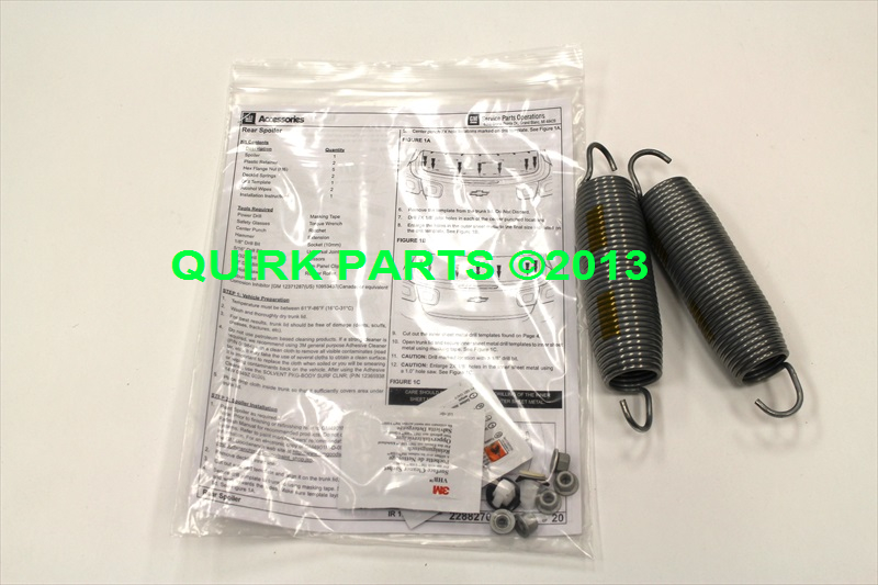 22882683 - Exterior: Spoiler, Rear, Flush Mount for Chevrolet: Malibu, Malibu Limited Image